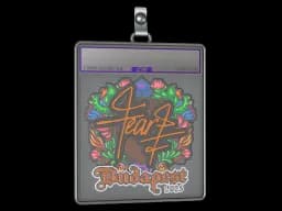 Sticker Slab | fEAR (Embroidered) | Budapest 2025