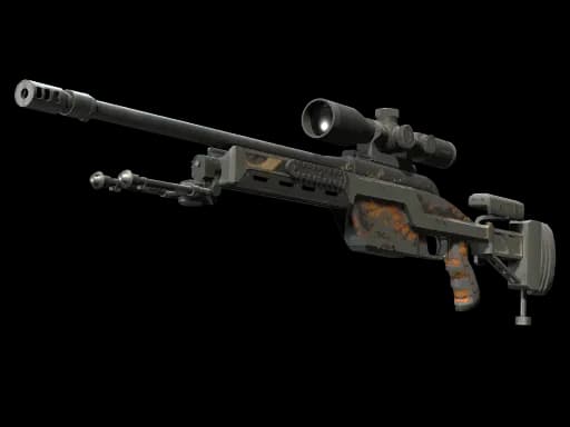 StatTrak™ SSG 08 | Death's Head (Battle-Scarred)