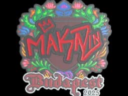 Sticker | Maka (Embroidered) | Budapest 2025