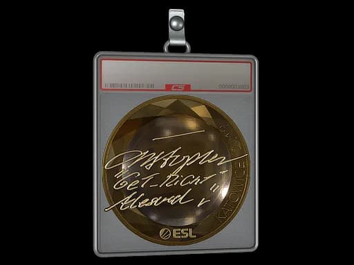 Sticker Slab | GeT_RiGhT (Gold) | Katowice 2019