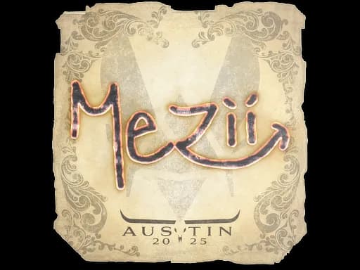 Sticker | mezii | Austin 2025