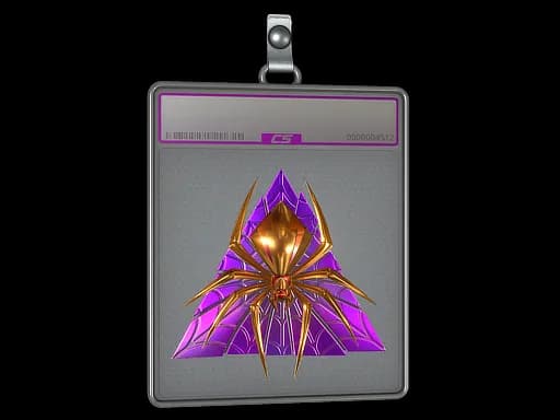 Sticker Slab | Gold Web (Foil)