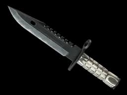 ★ M9 Bayonet | Black Laminate CS2 skin