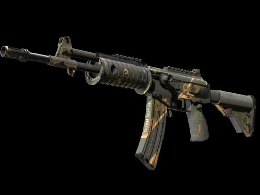 Galil AR | Black Sand (Battle-Scarred)