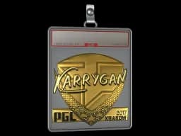 Sticker Slab | karrigan (Gold) | Krakow 2017