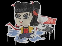 Sealed Graffiti | Nezha