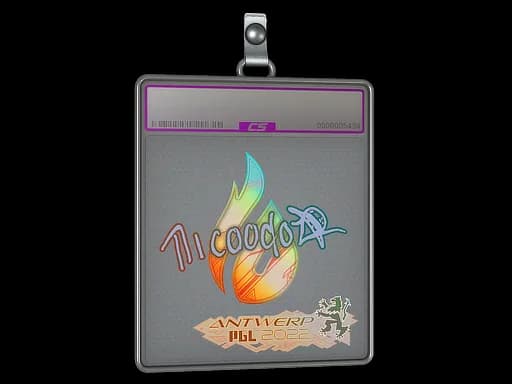 Sticker Slab | nicoodoz (Holo) | Antwerp 2022