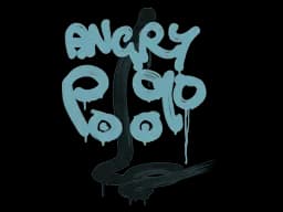 Sealed Graffiti | Recoil P90 (Wire Blue)