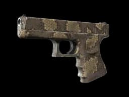 Glock-18 | Death Rattle (Well-Worn)