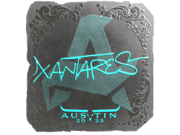 Sticker | XANTARES (Foil) | Austin 2025