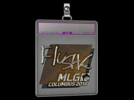 Sticker Slab | flusha (Foil) | MLG Columbus 2016