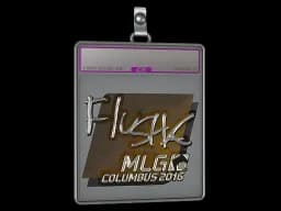 Sticker Slab | flusha (Foil) | MLG Columbus 2016