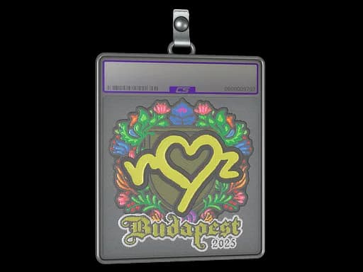 Sticker Slab | ropz (Embroidered) | Budapest 2025