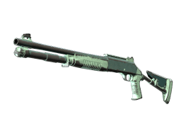 Souvenir XM1014 | Blue Spruce (Battle-Scarred)