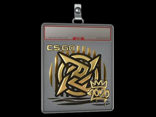 Sticker Slab | Ninjas in Pyjamas (Gold) | 2020 RMR