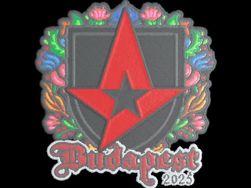 Sticker | Astralis (Embroidered) | Budapest 2025