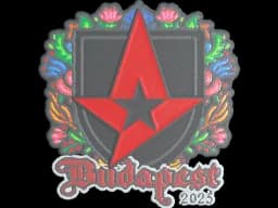 Sticker | Astralis (Embroidered) | Budapest 2025