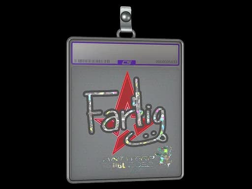Sticker Slab | Farlig (Glitter) | Antwerp 2022