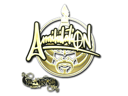 Sticker | ANNIHILATION (Gold) | Paris 2023