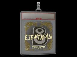 Sticker Slab | esenthial (Gold) | Austin 2025
