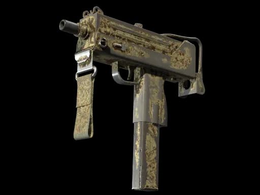 Souvenir MAC-10 | Sienna Damask (Battle-Scarred)