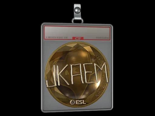 Sticker Slab | jkaem (Gold) | Katowice 2019