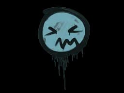 Sealed Graffiti | Grimace (Wire Blue)