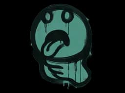 Sealed Graffiti | Choke (Frog Green)