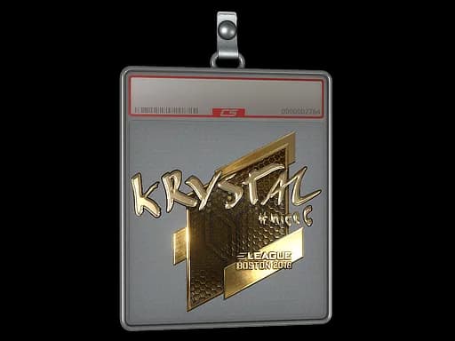 Sticker Slab | kRYSTAL (Gold) | Boston 2018