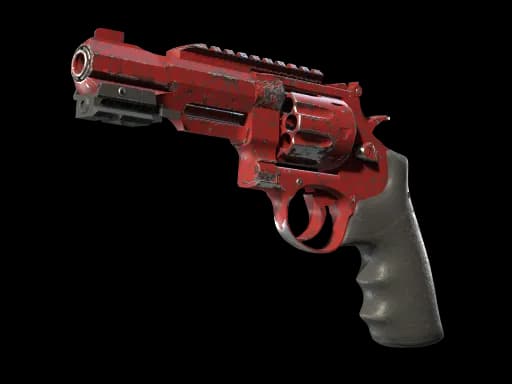 StatTrak™ R8 Revolver | Crimson Web (Well-Worn)