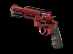 StatTrak™ R8 Revolver | Crimson Web (Well-Worn)