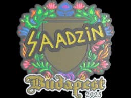 Sticker | saadzin (Embroidered) | Budapest 2025