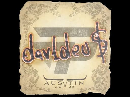 Sticker | dav1deuS | Austin 2025