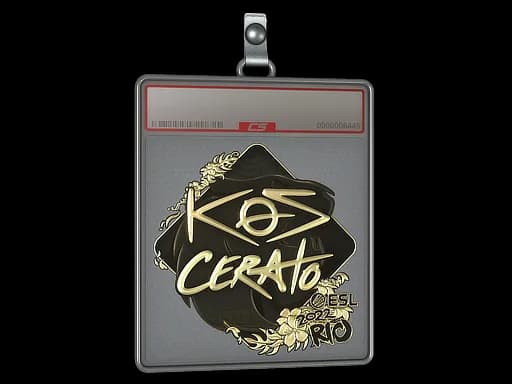 Sticker Slab | KSCERATO (Gold) | Rio 2022
