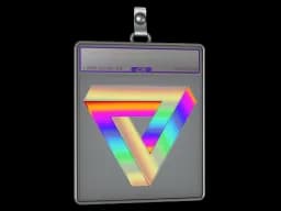 Sticker Slab | Infinite Triangle (Holo)