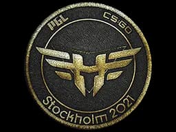 Patch | Heroic (Gold) | Stockholm 2021 - CS2 Skin Prices