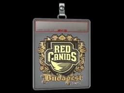 Sticker Slab | RED Canids (Gold) | Budapest 2025