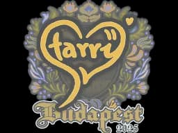 Sticker | Starry | Budapest 2025