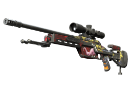 StatTrak™ SSG 08 | Bloodshot (Battle-Scarred)