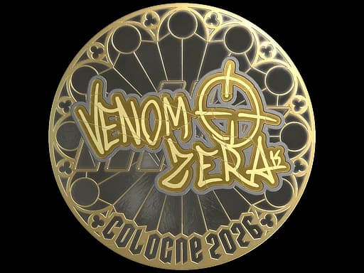 Sticker | venomzera (Gold) | Cologne 2026