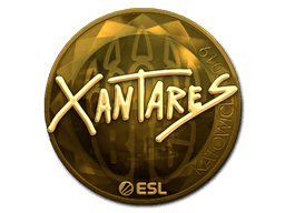 Sticker | XANTARES (Gold) | Katowice 2019