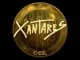 Sticker | XANTARES (Gold) | Katowice 2019 CS2 skin