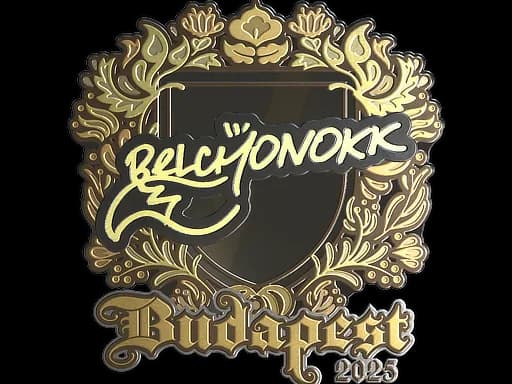 Sticker | BELCHONOKK (Gold) | Budapest 2025