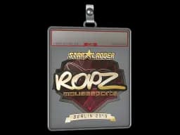 Sticker Slab | ropz (Gold) | Berlin 2019