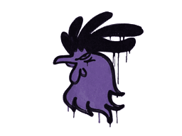 Sealed Graffiti | Cocky (Monster Purple)
