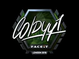 Sticker | COLDYY1 (Foil) | London 2018