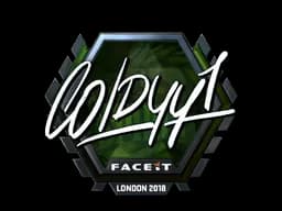 Sticker | COLDYY1 (Foil) | London 2018