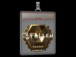 Sticker Slab | FalleN (Gold) | London 2018