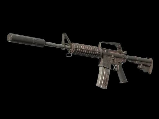 M4A1-S | Rose Hex (Battle-Scarred)
