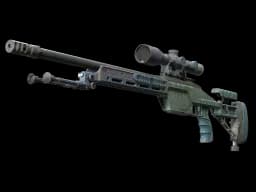 SSG 08 | Halftone Whorl CS2 skin